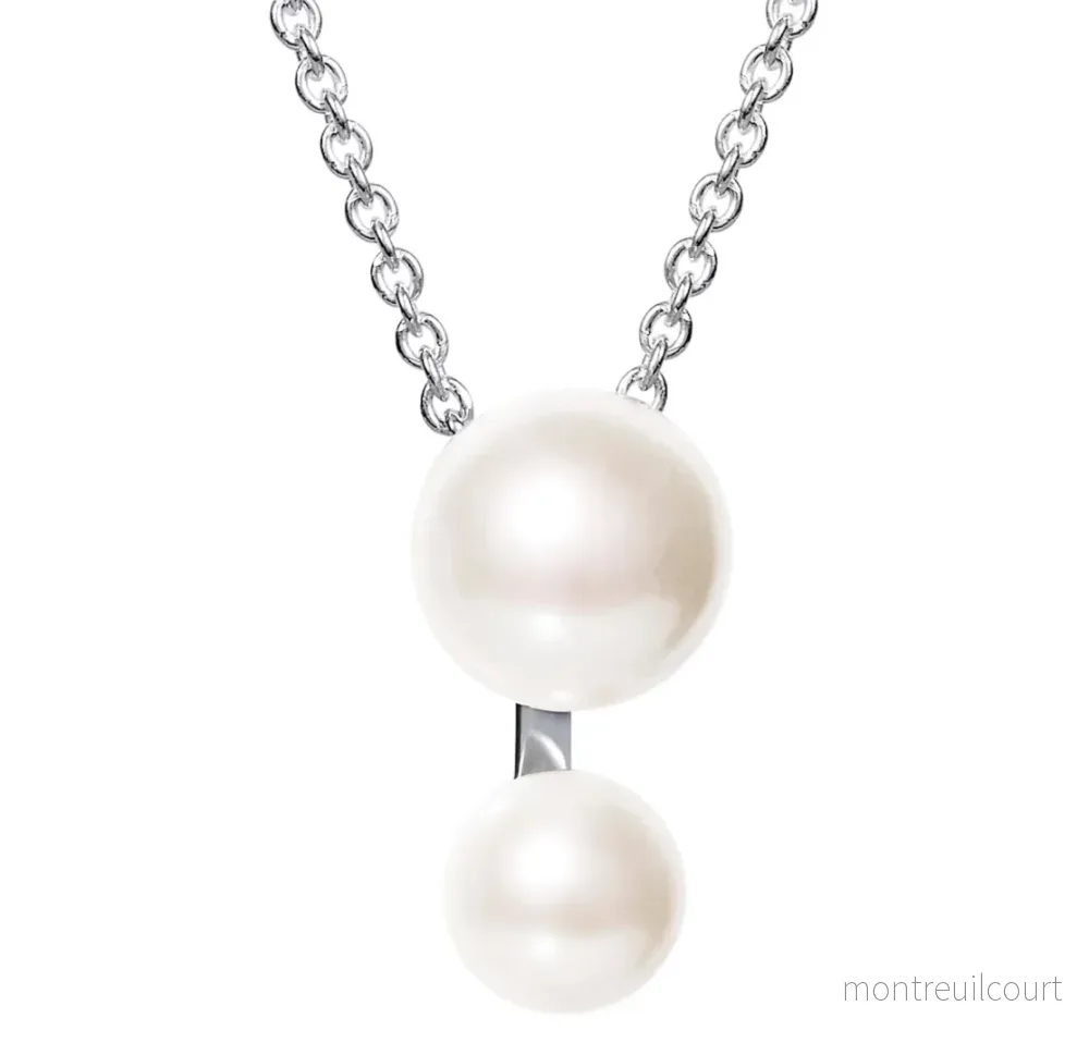 Drip Drop Pearl Necklace
