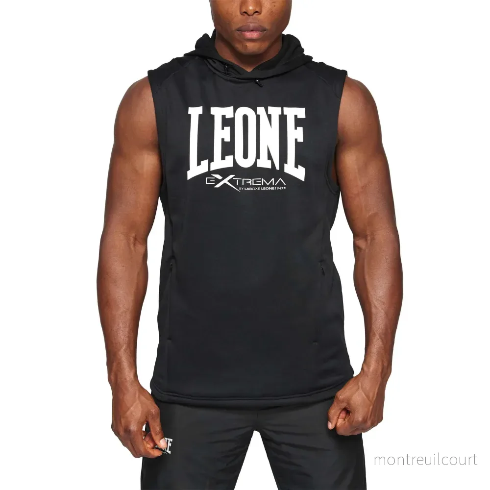Leone 1947 Ärmlös Hoodie ABX110 Leone 1947 Ärmlös Hoodie ABX110