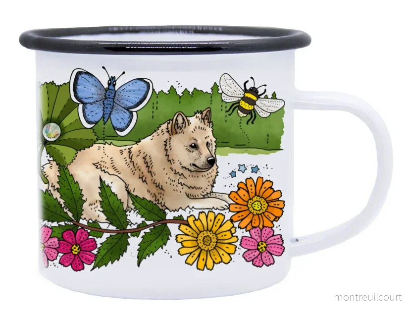 Eplaros emaljmugg Finsk Lapphund Eplaros emaljmugg Finsk Lapphund
