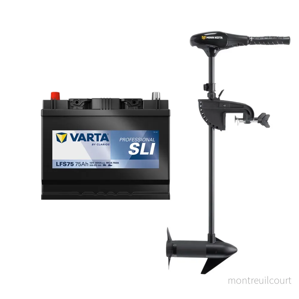 Minn Kota Endura C2 30″ & Varta LFS75 75 – Elmotorpaket