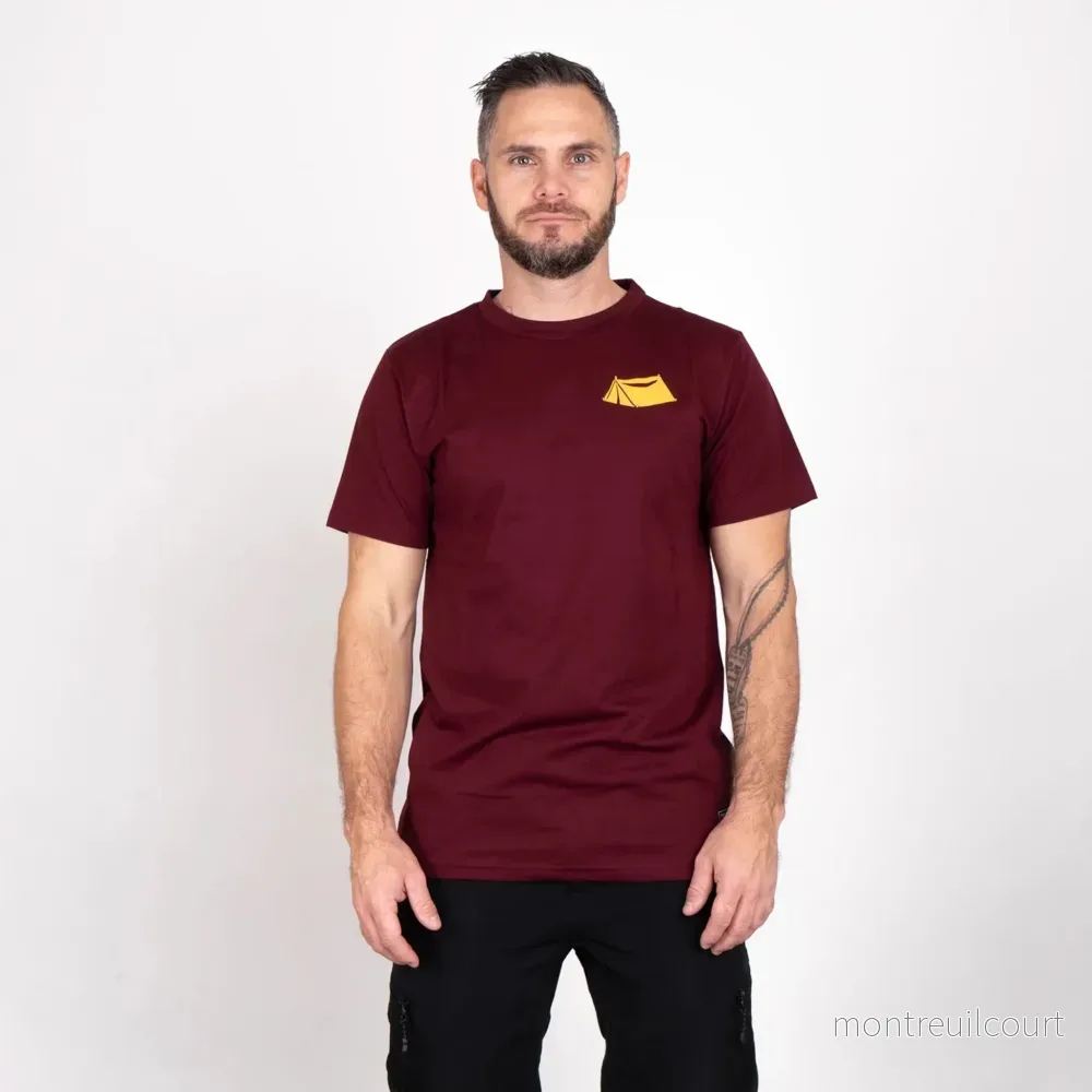 SQRTN Campsite T-Shirt – Port Wine