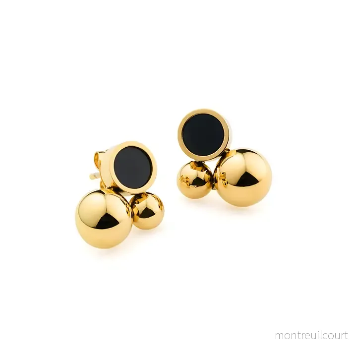 Solar Golden Earrings