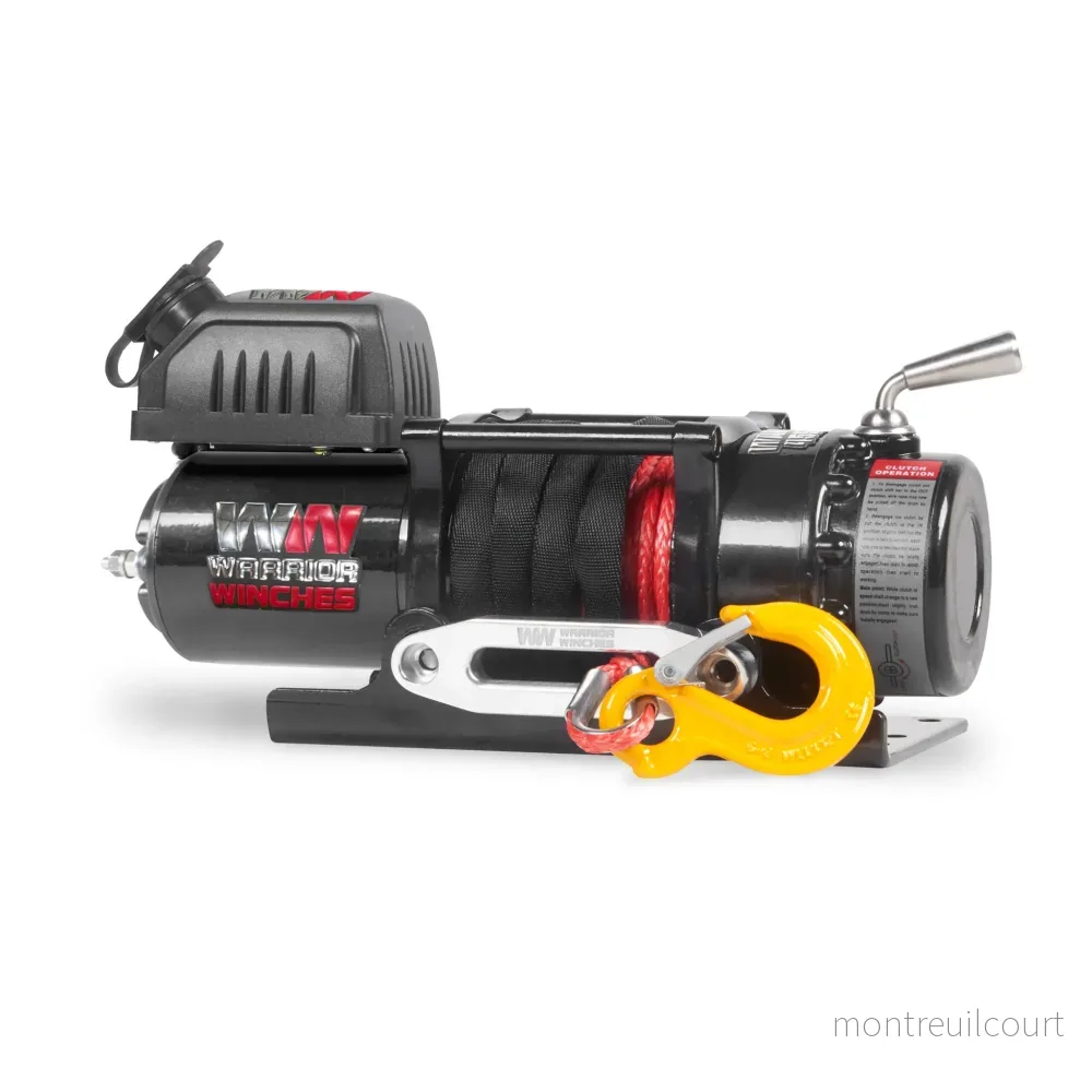 Warrior Winches Ninja 4500 Elektrisk vinsch 12V Syntetlina