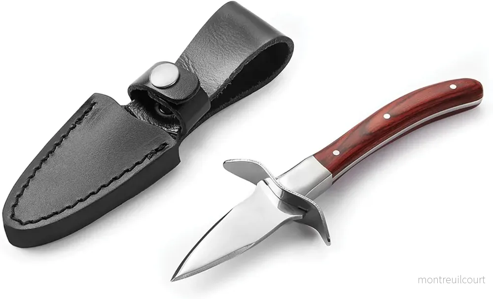 Ostronkniv med läderfodral | Outset