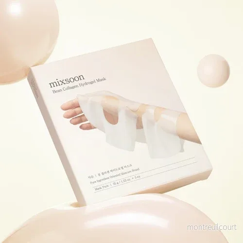Mixsoon Bean Collagen Hydrogel Mask Pack 5 st - Bild 3
