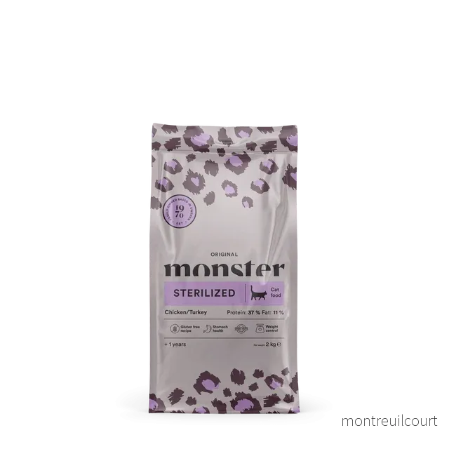 Monster Cat Original Adult Sterilized Chicken & Turkey - Bild 2