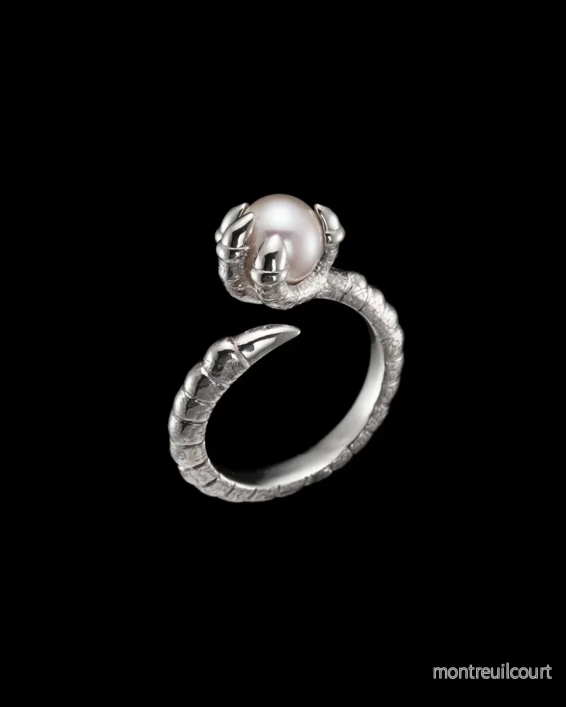 CLAW PEARL RING - Bild 3