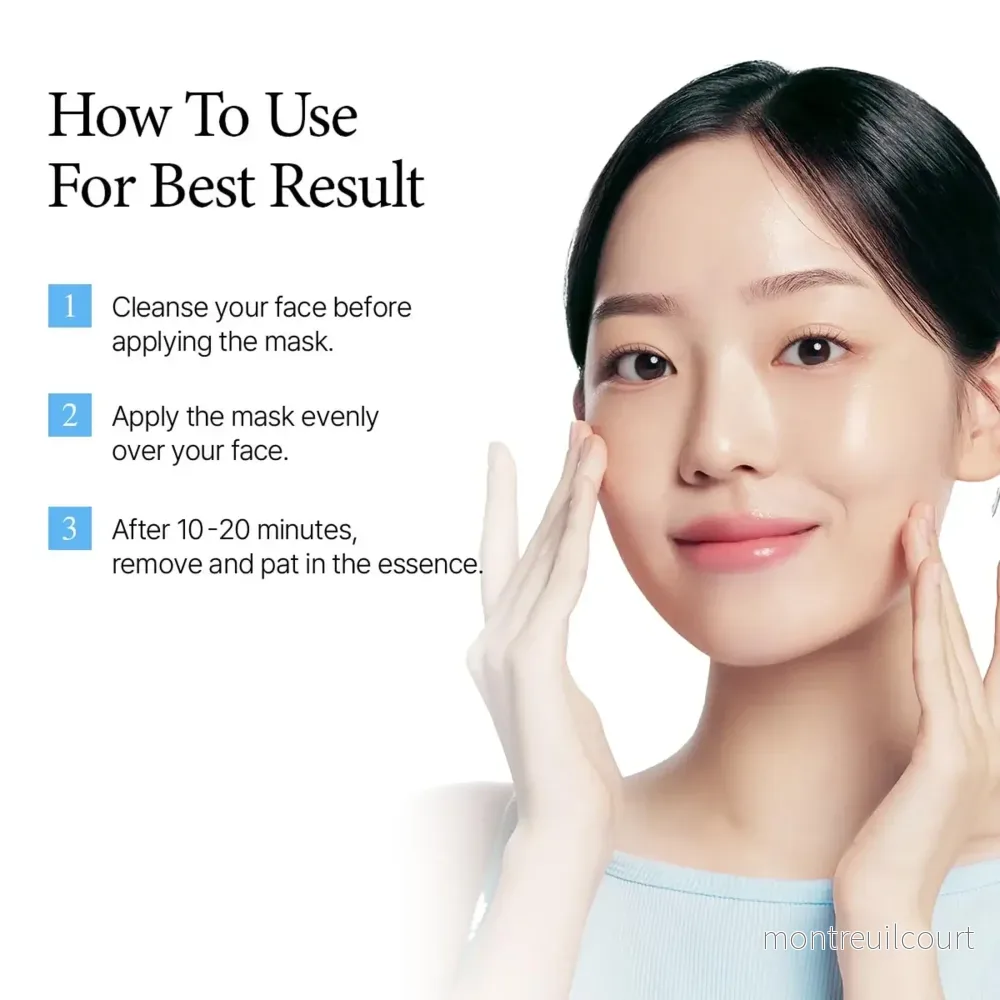 Round Lab 1025 Dokdo Hydrating Water Gel Mask 10 st - Bild 3