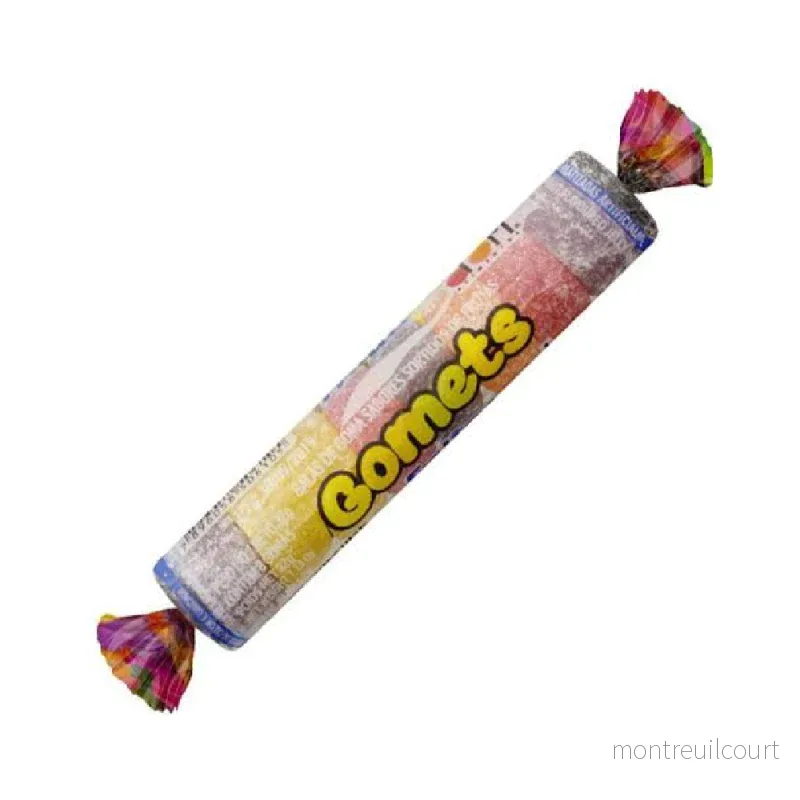 Bala de Goma de Frutas / Assorted Fruit Flavored Jelly Rolls – Gomets Dori (32g)