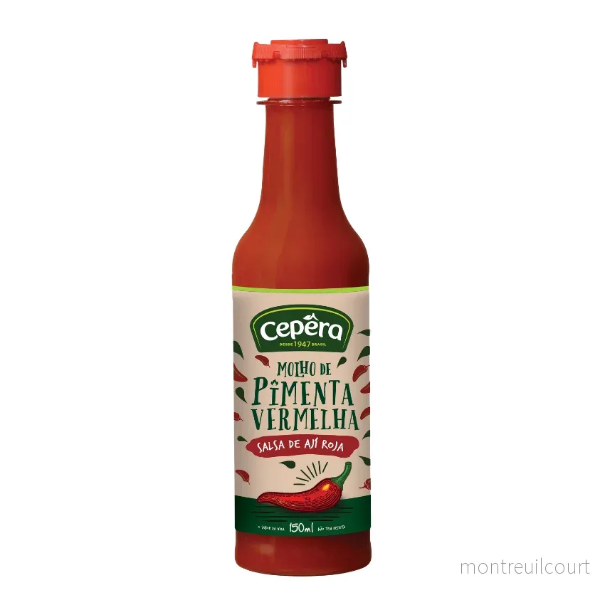 Molho de Pimenta Vermelha / Red Chilli Sauce - Cepêra (150ml)