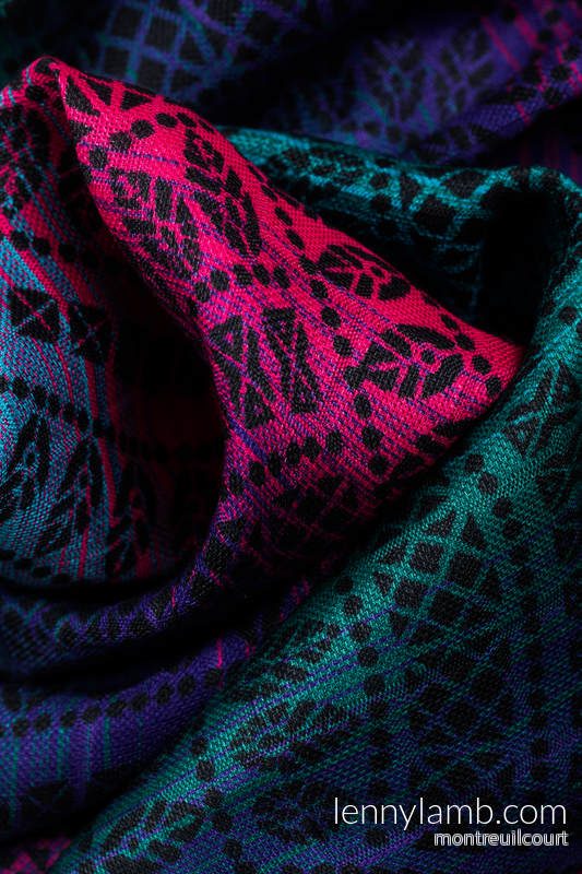 Lenny Lamb - Bambufilt - Peacock's Tail Black Opal - Bild 3