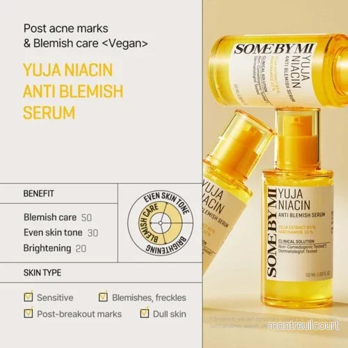 SOME BY MI Yuja Niacin Anti Blemish Serum 50ml - Bild 2
