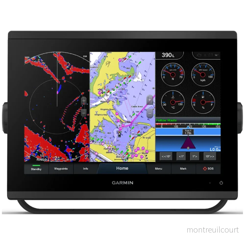 Garmin GPSMAP 12″ plotter 1223 utan ekolod med global baskarta