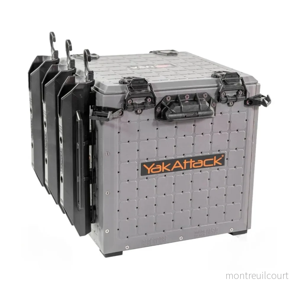 Yak-Attack BlackPak Pro Kayak Fishing Crate – 13x 13 (Battleship Grey) Yak-Attack BlackPak Pro Kayak Fishing Crate – 13x 13 (Battleship Grey)