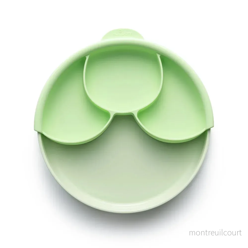 Healthy Meal Set barntallrik (Keylime/Keylime)
