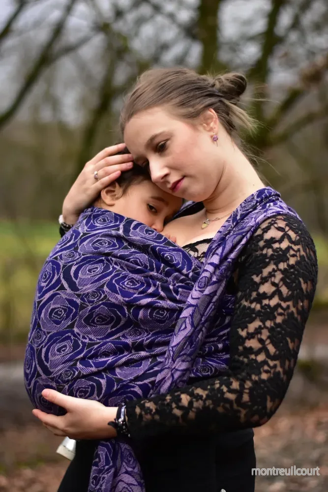 Yaro Ringsjal – Roses Duo Violet Lilac Tencel Seacell