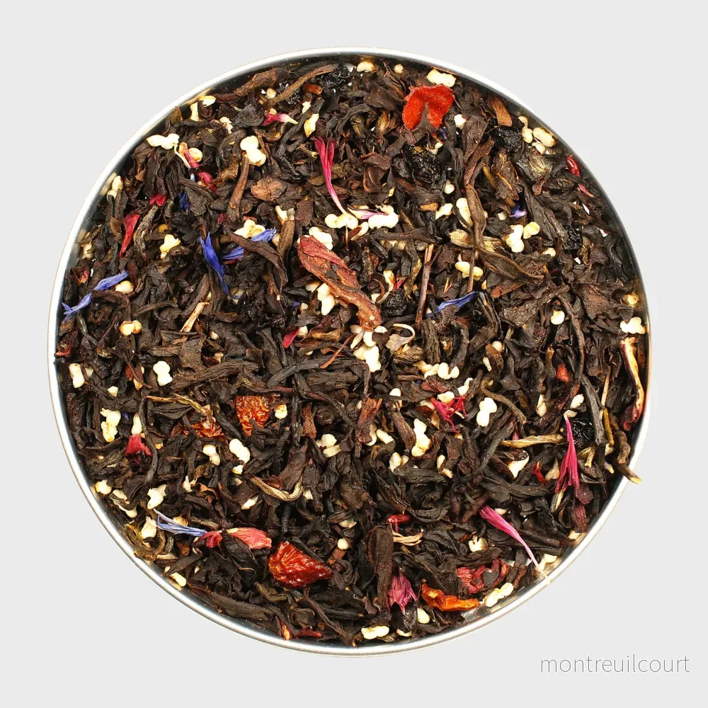 Premium Svart Te - Bär & Grädde - 100 g - Bild 2