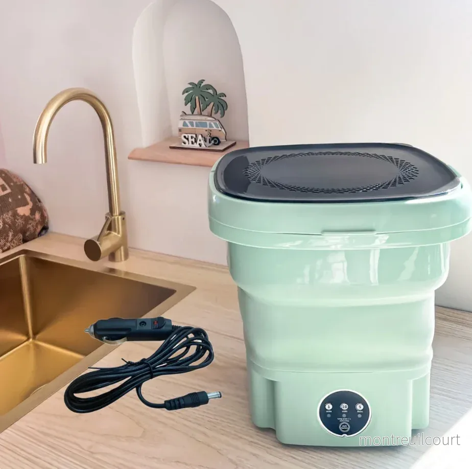 Hopfällbar & Portabel Tvättmaskin - Bild 3