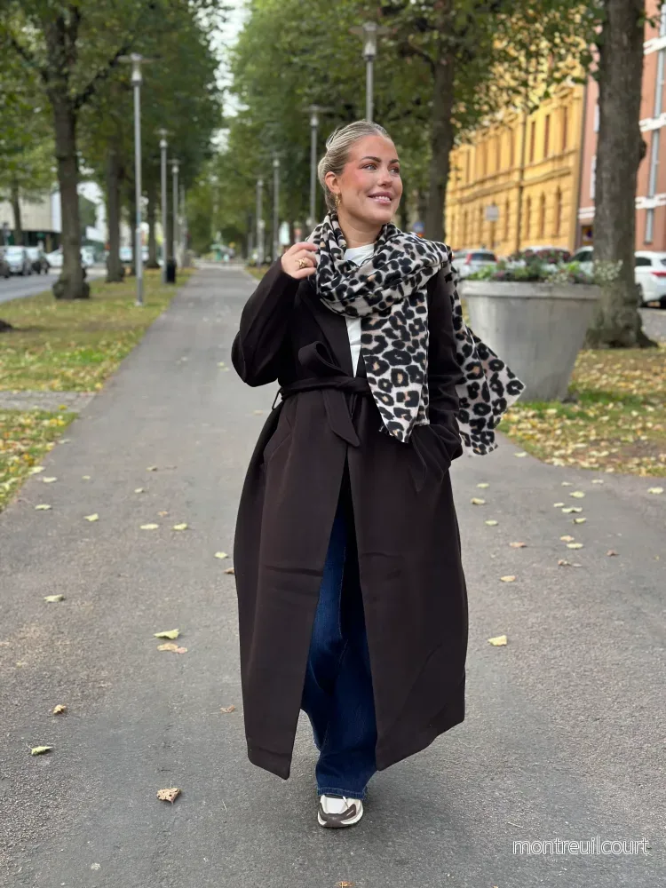 VEROMODA – FORTUNEAYA XTRA LONG COAT – CHOCOLATE TORTE VEROMODA – FORTUNEAYA XTRA LONG COAT – CHOCOLATE TORTE