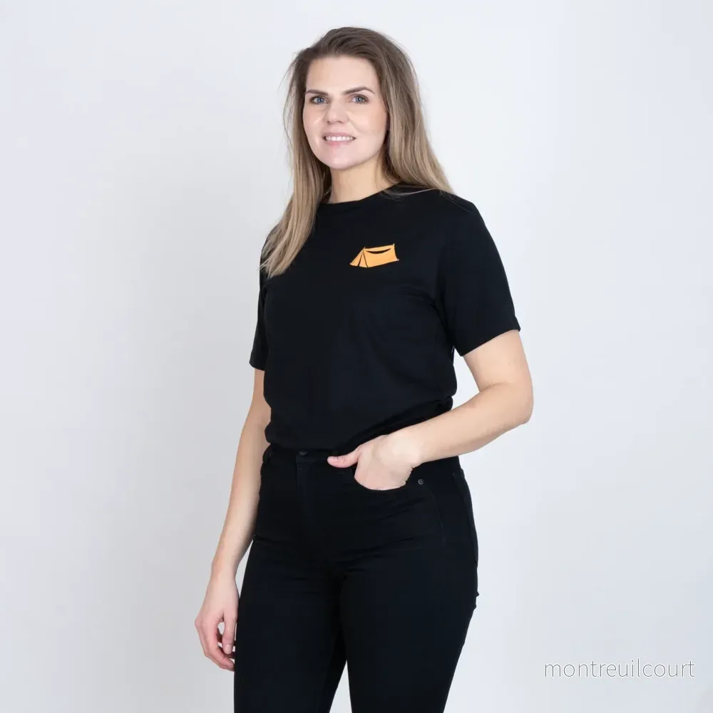 SQRTN Campsite T-Shirt - Black - Bild 3