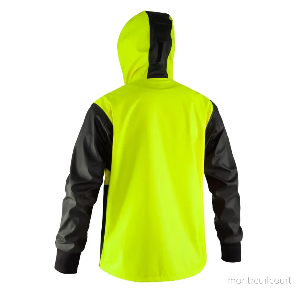 Grundens Neptune 103 Anorak Pullover Hi Vis Yellow - Bild 2