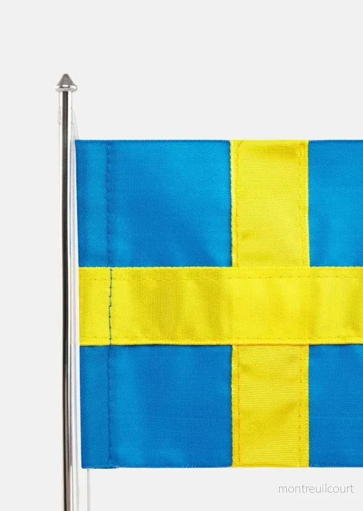 Flaggstång - Klassisk försilvrad - Bild 3