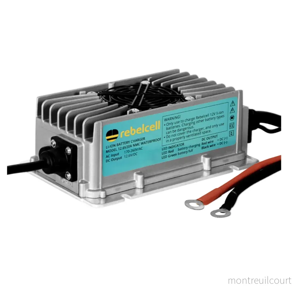 Rebelcell 12V190 AV li-ion Battery med Rebelcell 20A vattentät laddare - Bild 3
