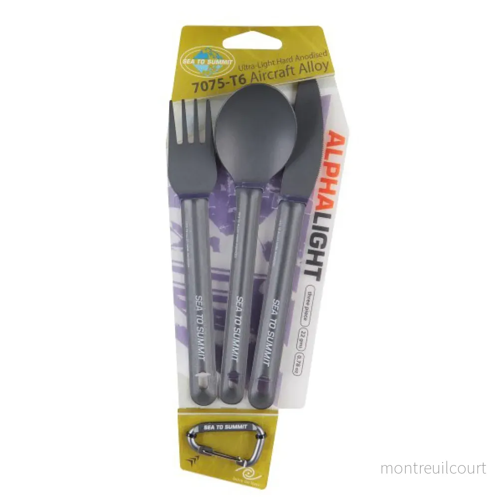 Sea To Summit AlphaLight™ Cutlery Set 3pc Sea To Summit AlphaLight™ Cutlery Set 3pc