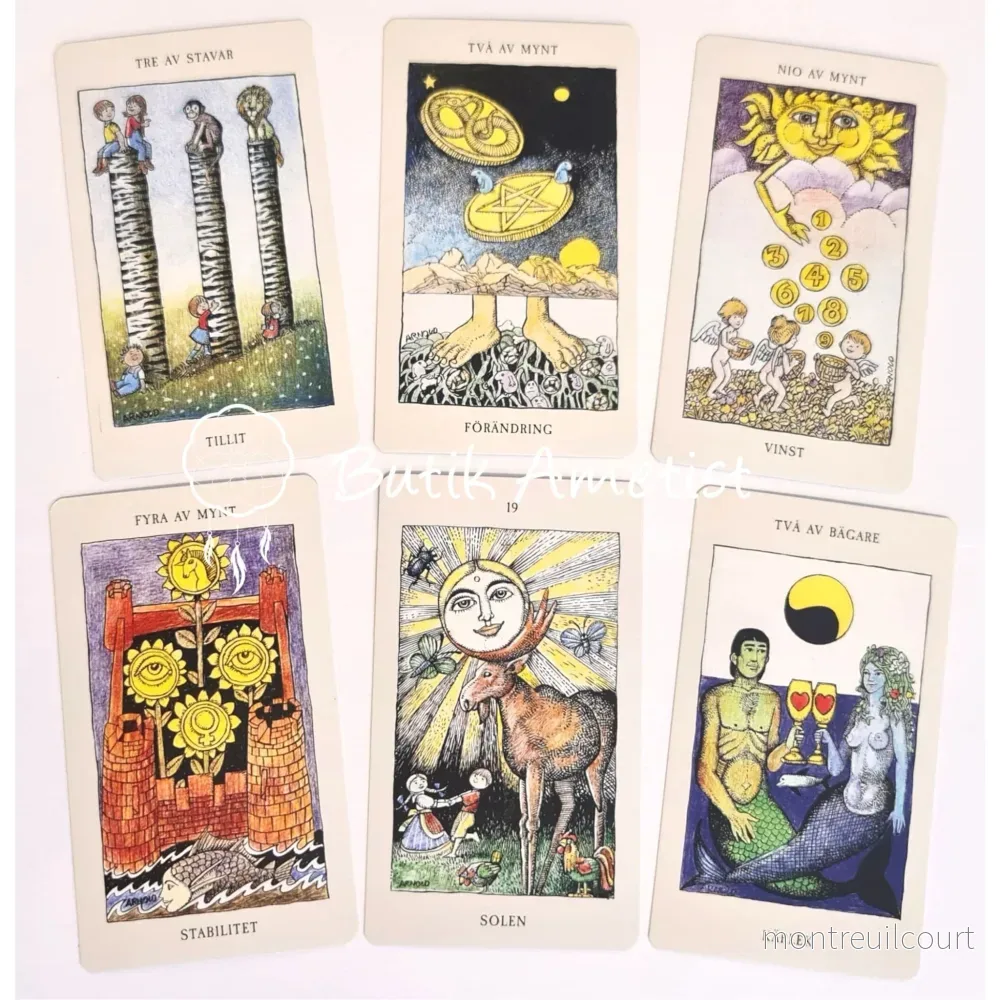 Tarot Jolanda den tredje - set med kortlek och bok - Bild 3
