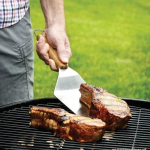 Grillspatel i rostfritt stål