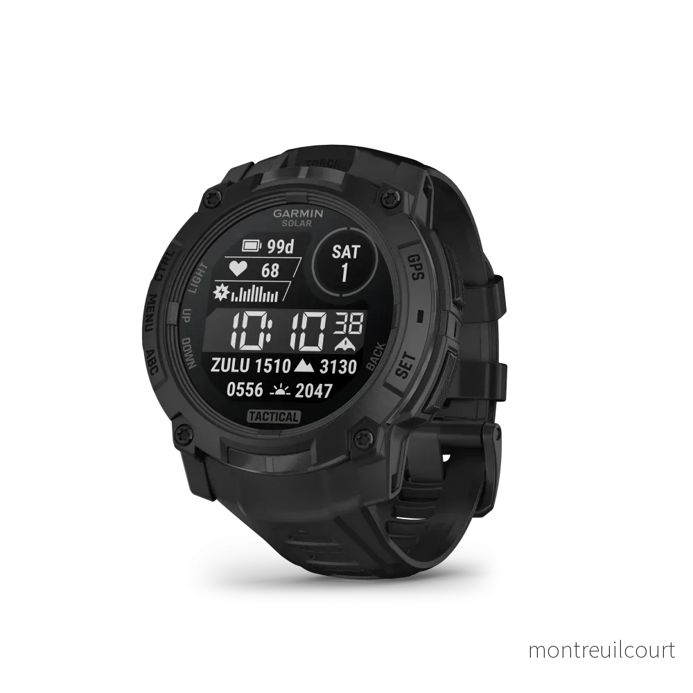 Garmin Instinct 3 – 50 mm Solar Tactical Edition