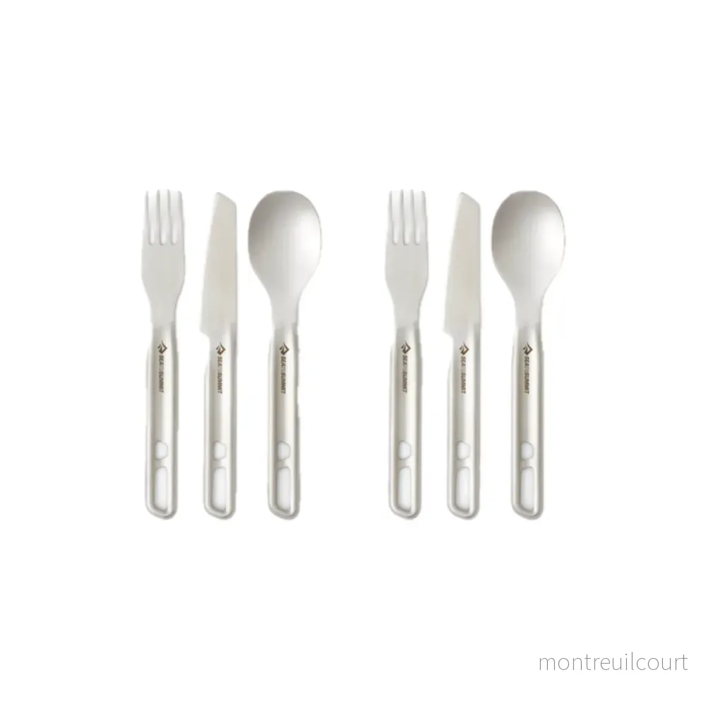 Sea to Summit Detour Stainless Steel Cutlery Set 2-pack
