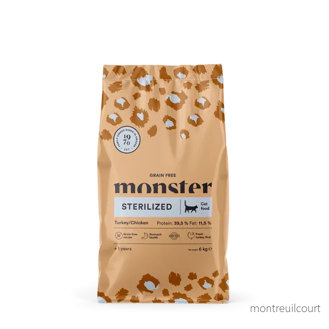 Monster Cat Grain Free Sterilized Turkey & Chicken