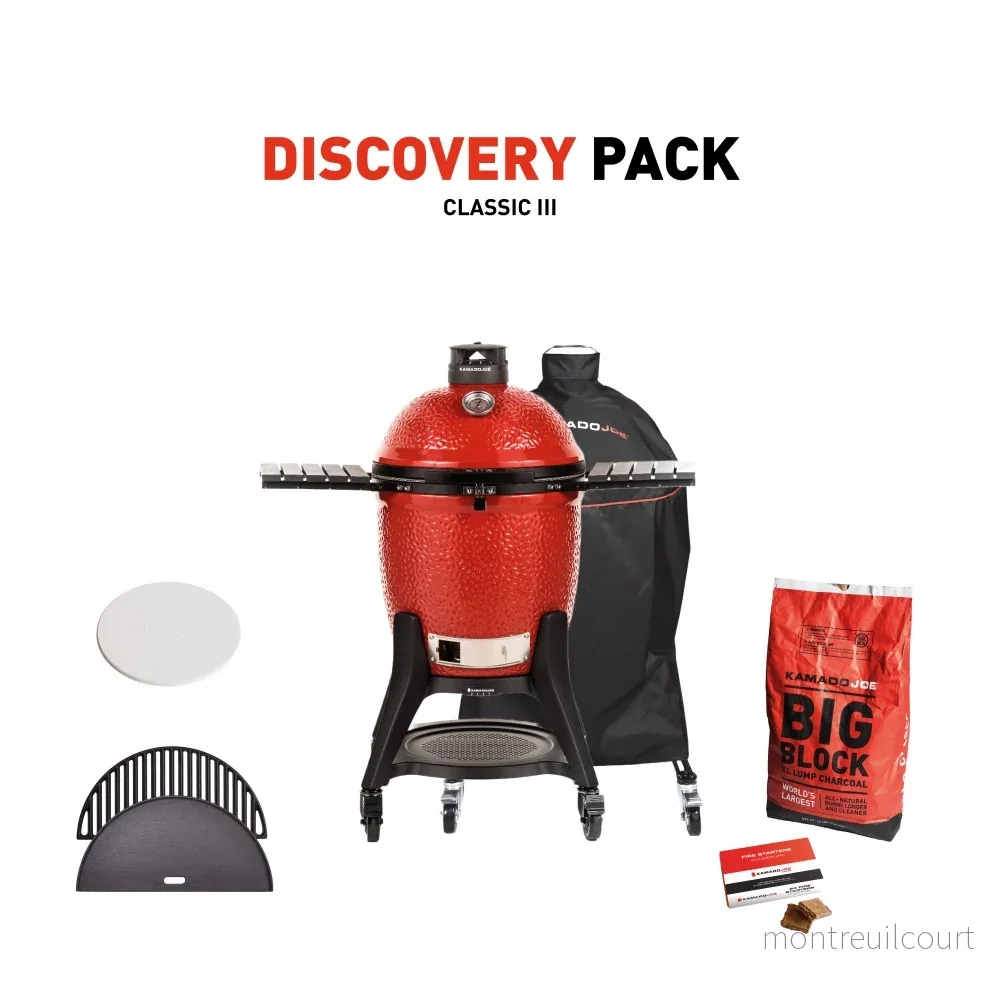 Kamado Joe Classic Joe III Discovery Paket Kamado Joe Classic Joe III Discovery Paket