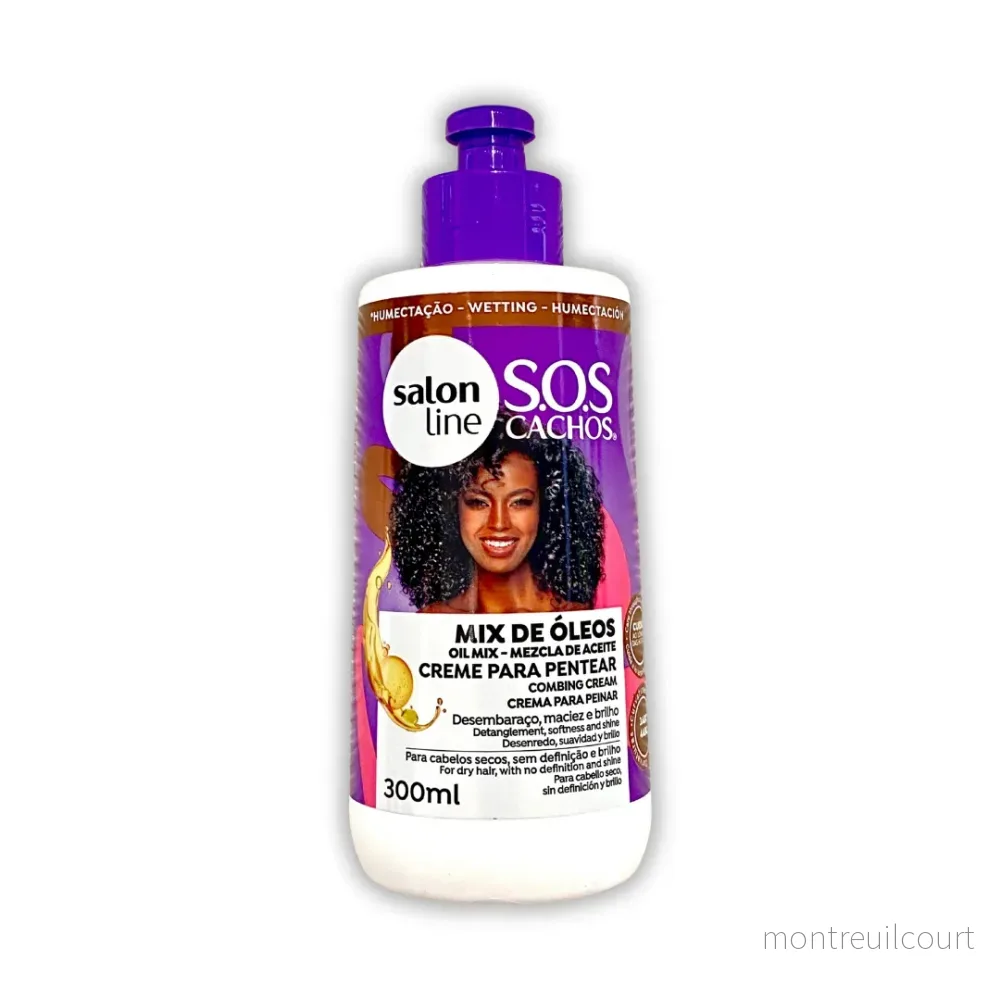 SOS Cachos Oil Mix Curling Cream (300ml) SOS Cachos Oil Mix Curling Cream (300ml)