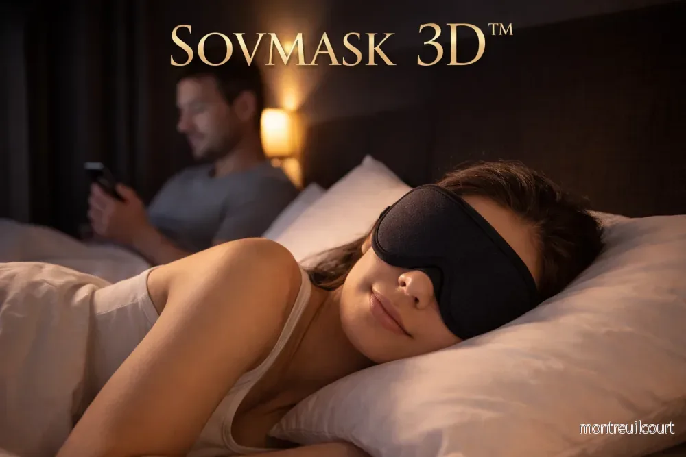 Sovmask 3D™ – Ergonomisk sovmask