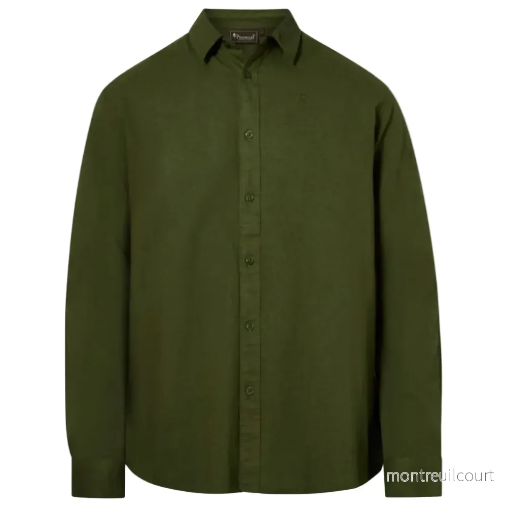 Pinewood Värnamo InsectSafe Hemp Mix L/S Shirt Herr
