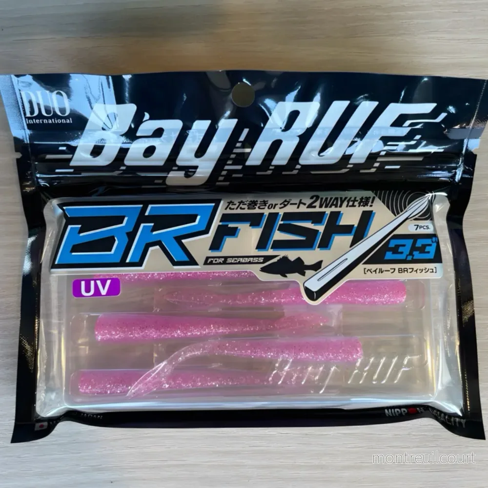 Duo BayRuf BR Fish 3.3'' 8,4 cm 7-pack UV Clear Pink - Bild 2