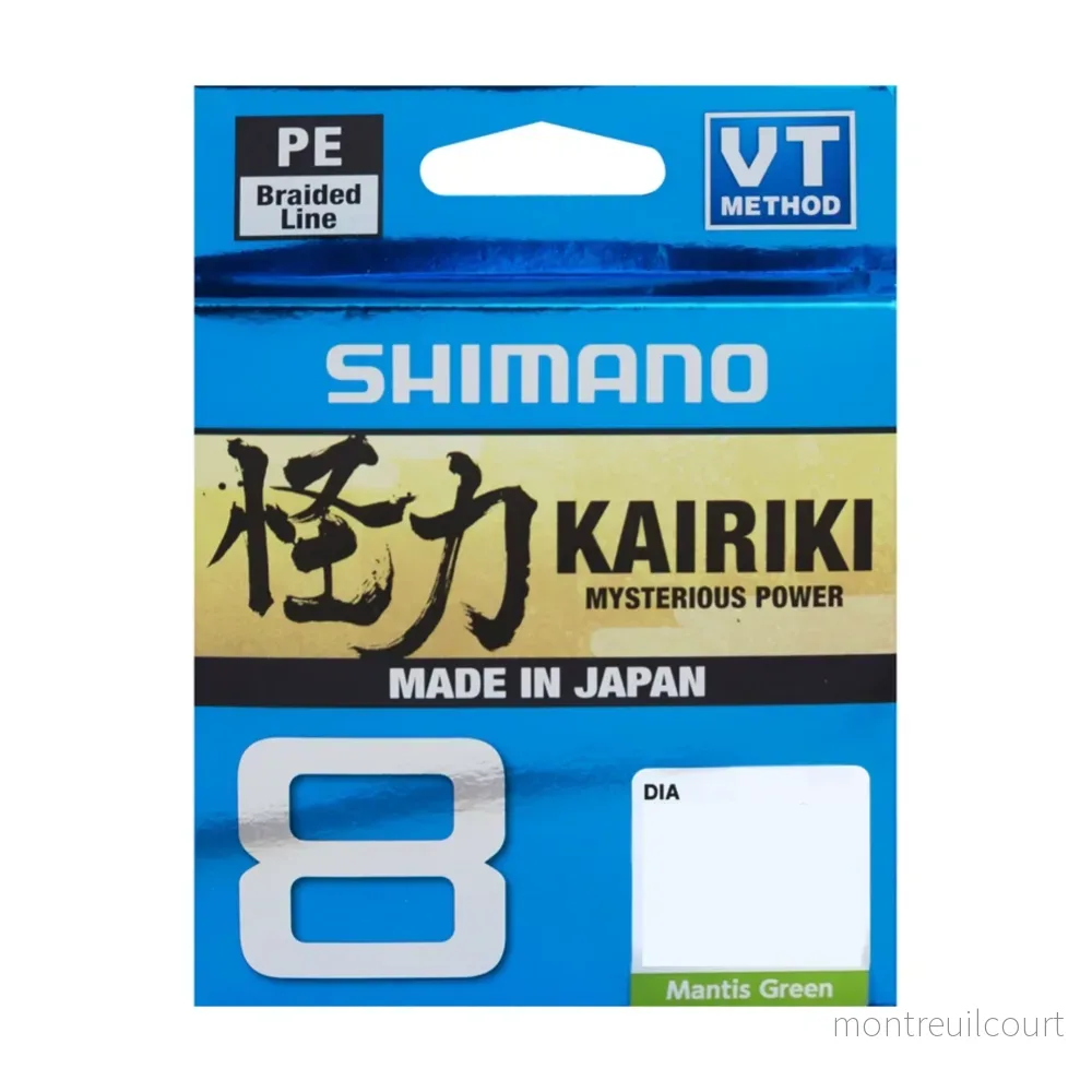 Shimano Kairiki 8 150m Mantis Green Flätlina Shimano Kairiki 8 150m Mantis Green Flätlina