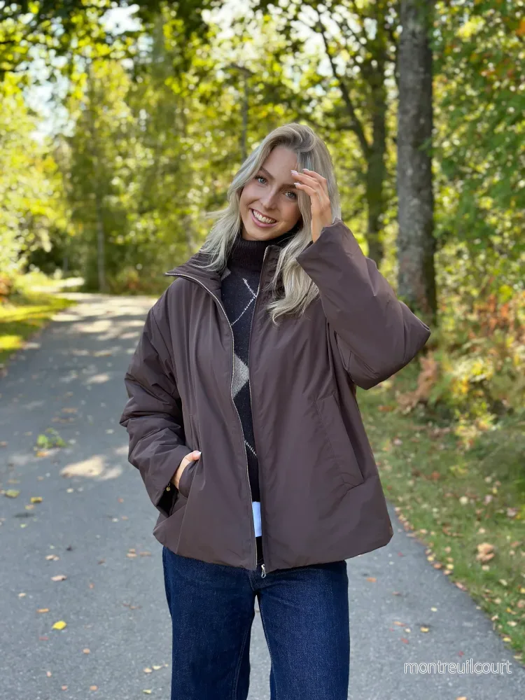 PIECES – SIF JACKET – HOT FUDGE