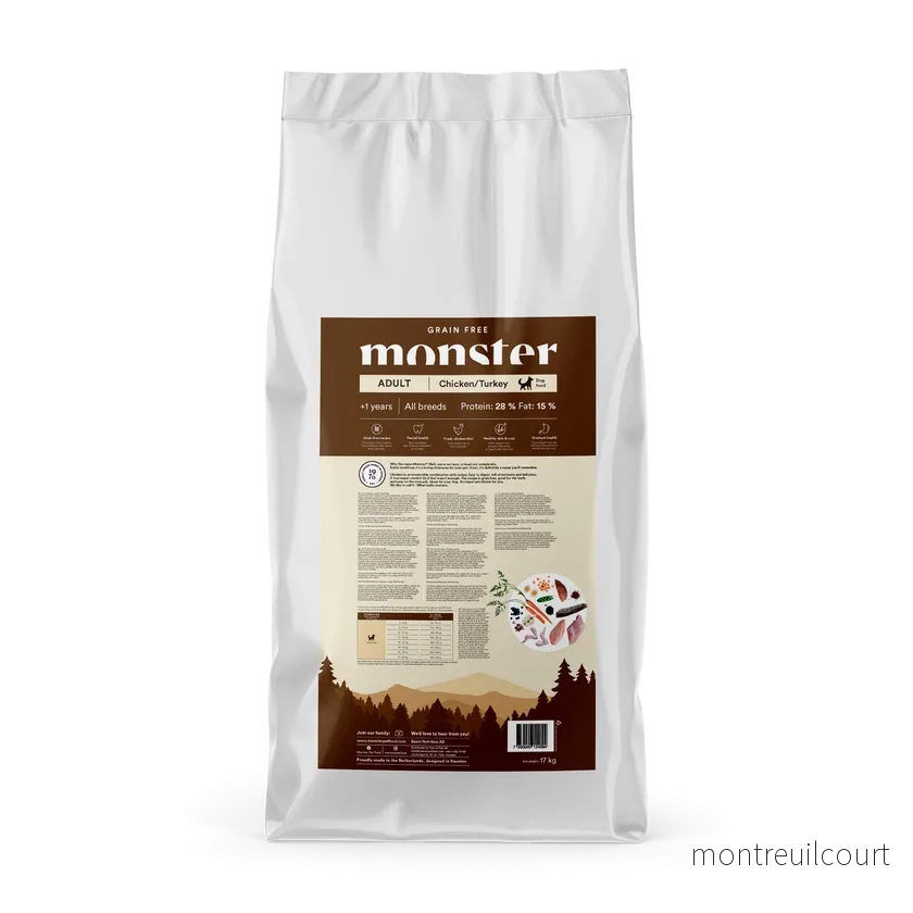 Monster Dog Grain Free Adult Chicken & Turkey - Bild 3