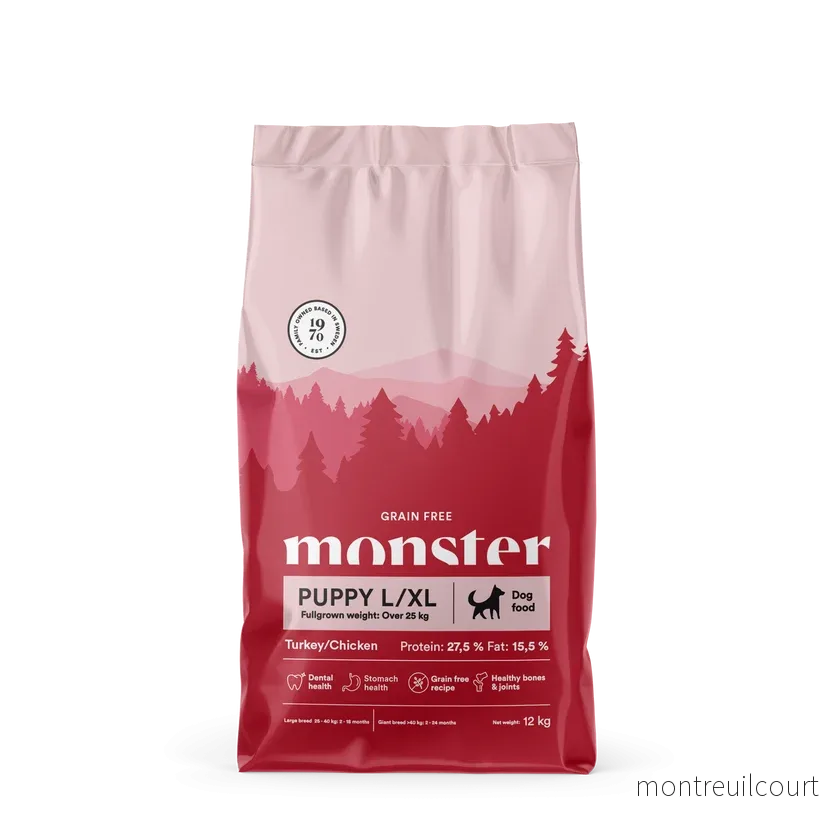 Monster Grain Free Puppy Large Chicken & Turkey