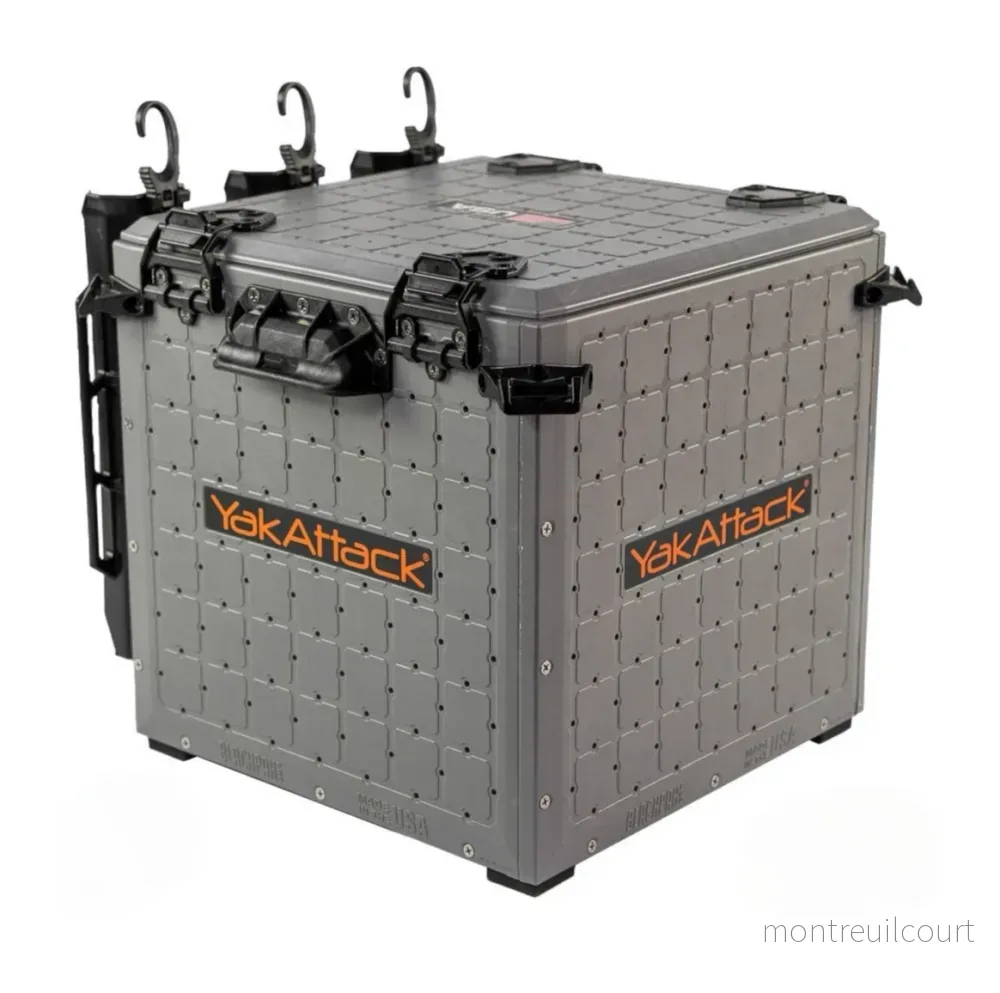 Yak-Attack BlackPak Pro Kayak Fishing Crate - 13x 13 (Battleship Grey) - Bild 3