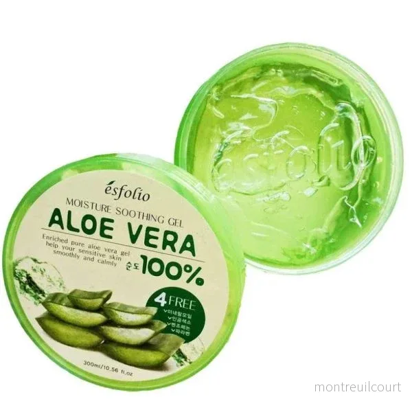 Esfolio Aloe Vera 100% Moisture Soothing Gel, 300ml