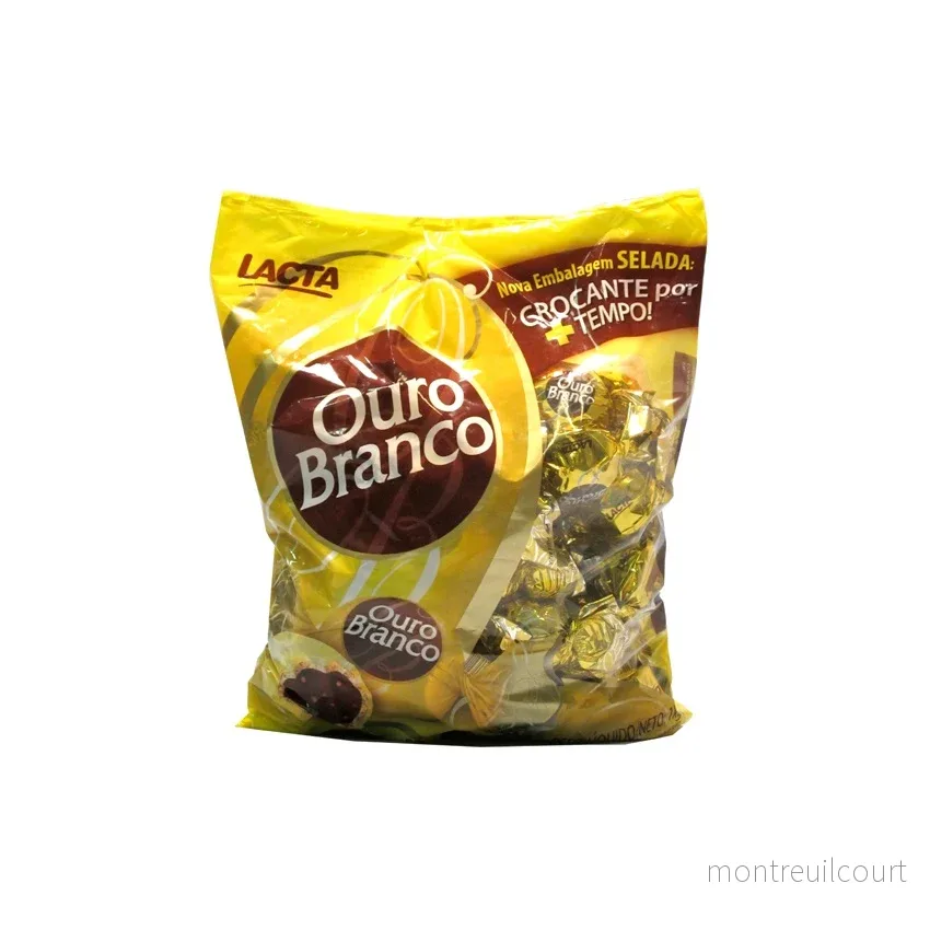 Chocolate Bombom Ouro Branco / White Chocolate Bonbon – Lacta (Bag – 1kg) Chocolate Bombom Ouro Branco / White Chocolate Bonbon – Lacta (Bag – 1kg)