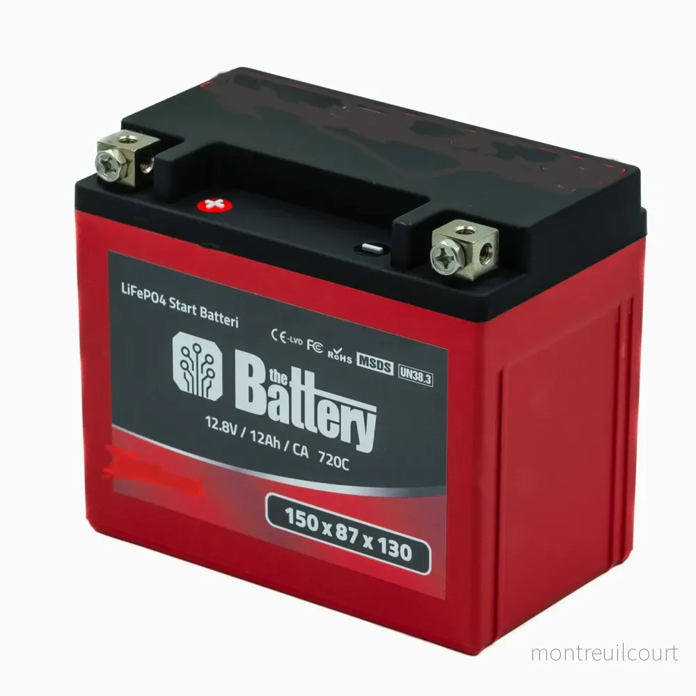 Super-X The Battery 12 BS CELL 12,8V 12Ah Start Puls Ström 840A Super-X The Battery 12 BS CELL 12,8V 12Ah Start Puls Ström 840A
