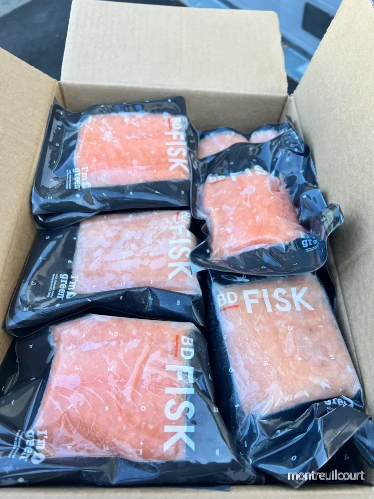 1,5Kg Svensk vildlax + 2,5 Kg Torskrygg 180-250G - Bild 2
