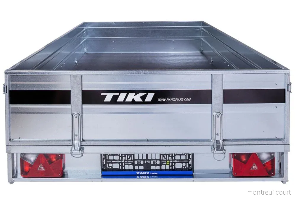 Tiki CP300-LH PRO Obromsad Släpvagn 750kg - Bild 3