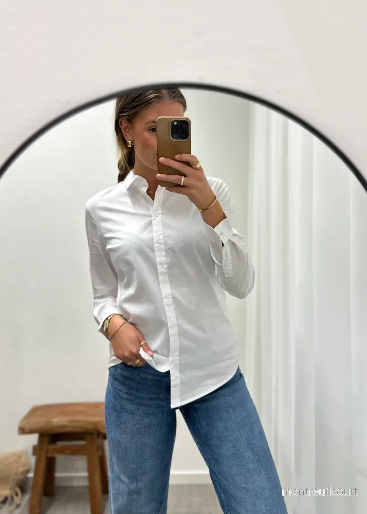 JDY – MIO LS SHIRT – WHITE JDY – MIO LS SHIRT – WHITE