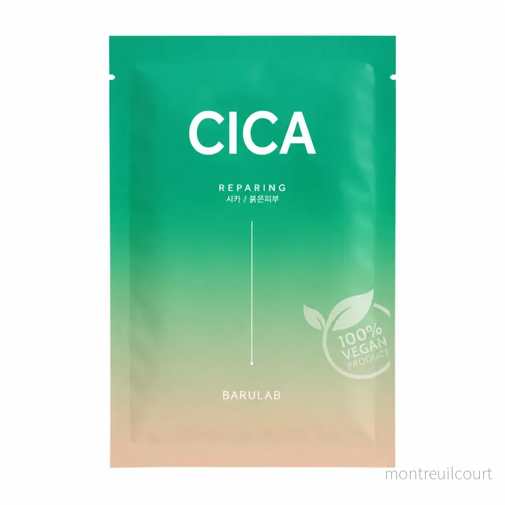 Barulab Clean Vegan Mask Cica, 1 sheet